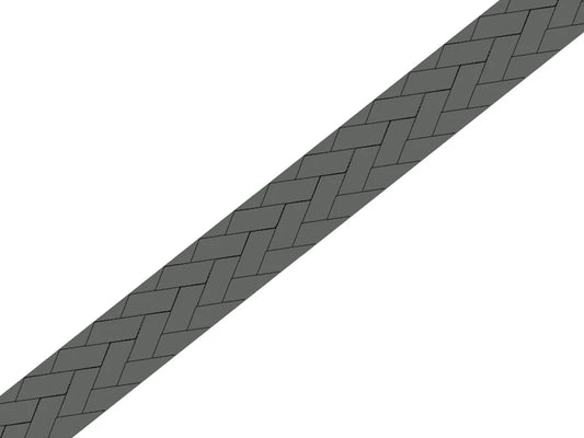 Dynatec-T12-4 mm-grau HMPE Seil (wie "DYNEEMA")