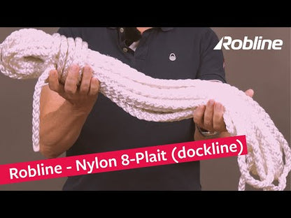 Robline Nylon 8-Plait TESTSIEGER Festmacher, Ankerleine hohe Dehnung, kein Ruckdämpfer